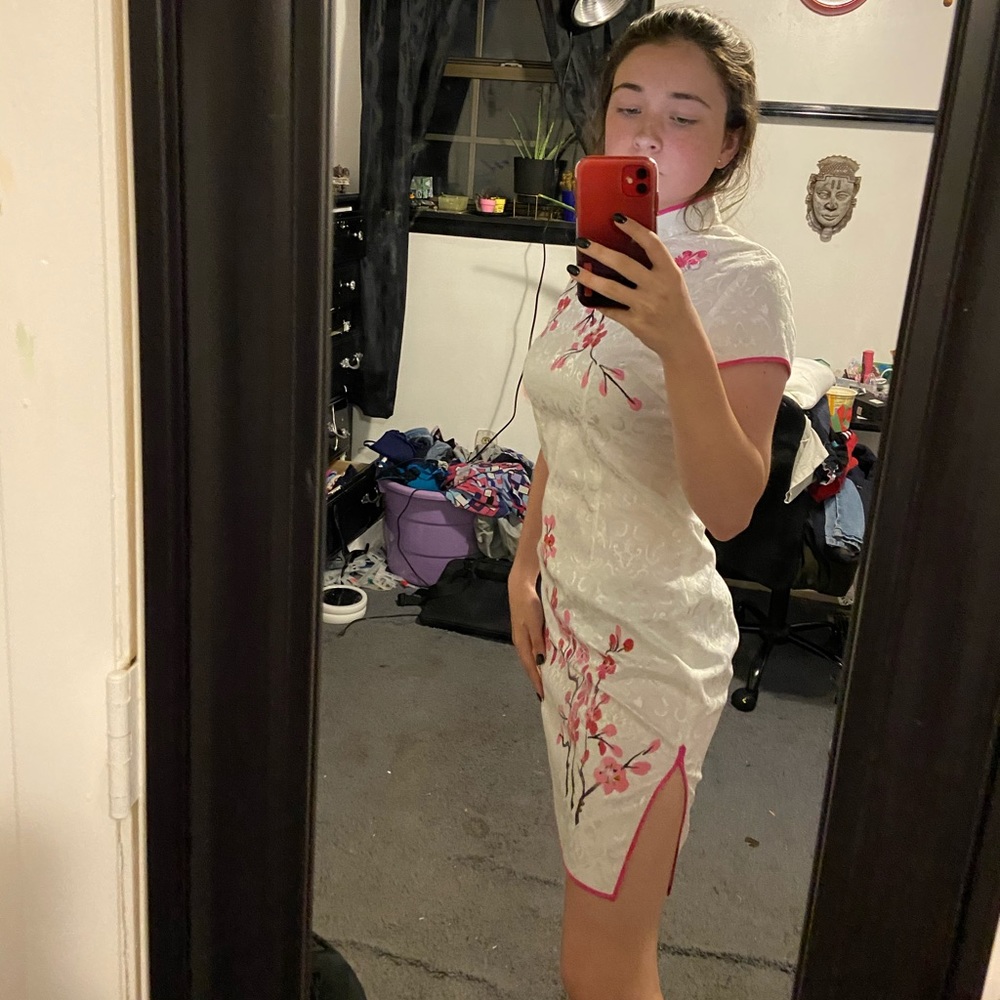 Chinese kimono dress